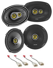 Kicker 46CSC Front Rear Speaker Replacement Kit For 2003-2008 Toyota Corolla