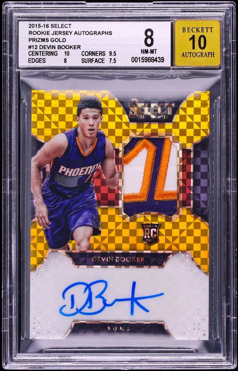 2015-16 Panini Select - Devin Booker #RA-DBK for sale | eBay