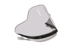 Polaris Indy Super Sport 550, 1999-2000, 17" Flared Black on Smoke Windshield