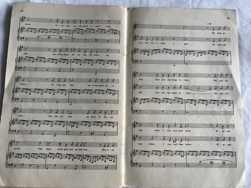 1911 Operetta Gioco per Bambini Biancaneve Musicale Fata Madrina Sidney Durst OH - Foto 5 di 7