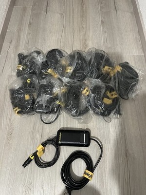 10x Dedotec Tronic Schnur-Trafo ST 105   Dedolight Eurostecker 1754 / 10-Stück
