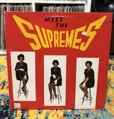 The Supremes - Meet The Supremes Vinyl LP 1982 Reissue Motown M5-223V1 - VG/VG+