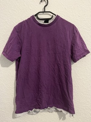 T-Shirt - Lila Weiß