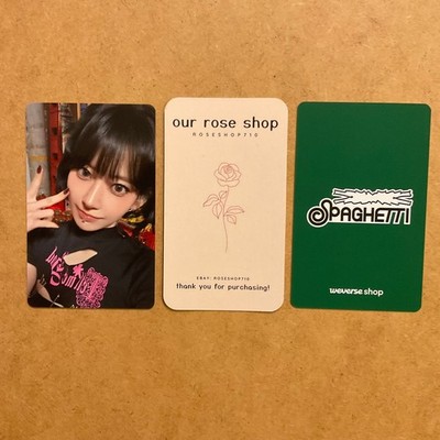 LE SSERAFIM Spaghetti 1st Single Weverse Youtube Gift R2 Official