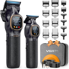 Professional Hair Clippers for Men, Professional Barber Clippers and Trimmer Set