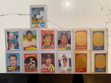 Vintage baseball Cards Lots - Some value LOOK Mickey Mantle, Roger Maris, Jim