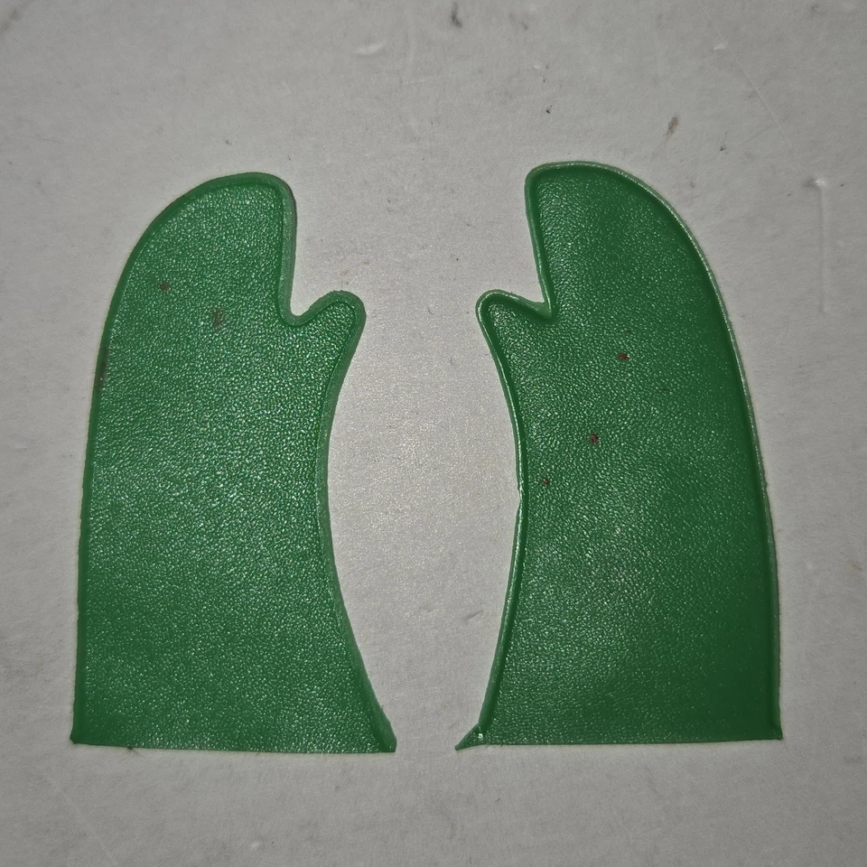 Guantes verdes originales Mego años 70 Robin o Aquaman 8" figura de acción piezas de vinilo Foto 3 de 4