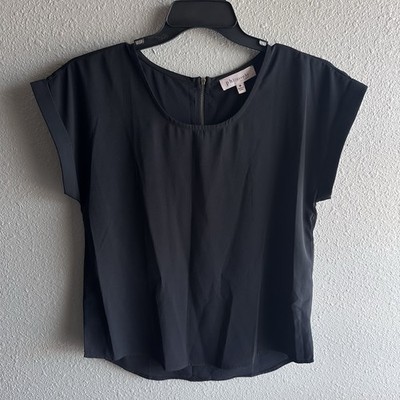 Philosophy Republic Clothing Women s Top Size Medium Black WITH TAGS