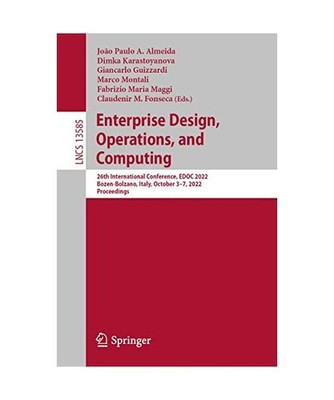 Enterprise Design, Operations, and Computing: 26th International Conference, EDO