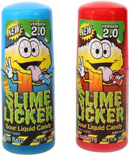 *6 BOTTLES* TOXIC WASTE SLIME LICKERS NEW VERSION 2.0 SOUR LIQUID CANDY