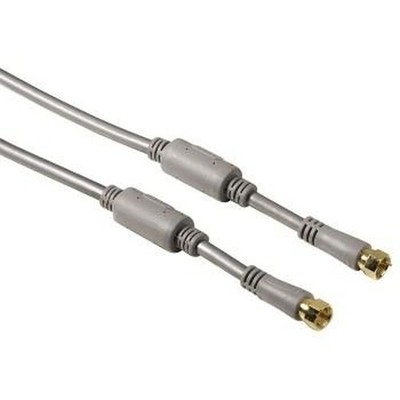 Hama Satellite Connection Cable, F-Plug - F-Plug, 100 dB, 1,5m Koaxialkabel 1