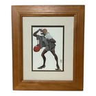 Annie Lee 2001 Framed Art “IS IT JUST ME” Frame Size 13” x 11” Picture 7” x 5”