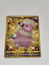 Pokemon Flaaffy 280/264 inglese Fusion Strike Full Art Secret raro oro quasi nuovo