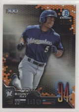 2019 Bowman Scouts' Top 100 Orange Refractor 4/25 Corey Ray #BTP-94 0c6