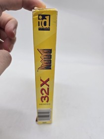 Doom Sega Genesis 32X CIB Complete Cib Tested Working 