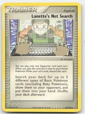 Lanette's Net Search 77/106 EX Emerald Pokemon TCG DM on eBay