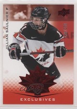 2021 Upper Deck Team Canada Juniors Exclusives 138/250 Jillian Saulnier #57 1n8f