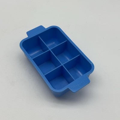 Vintage Fisher Price Fun With Play Food Plastic Blue Ice Cube Tray