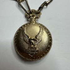 Harley-Davidson Brookfield Gold Plated Pocket Watch