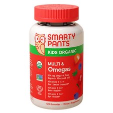 Vitamines Multivitamines Bio Pour Enfants 120 Gummies Par SmartyPants