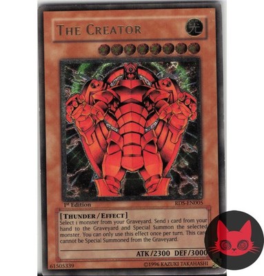 Yugioh Der Schöpfer RDS-DE005 Ultimate Rare 1. Auflage NM