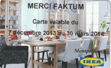 CARTE CADEAU  - ##     IKEA   ##  (FRANCE) Gift card