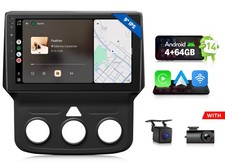 Android 14 4+64 9" for Ram 1500 13-18 Ram 1500 Classic 19-24 Car Stereo CarPlay