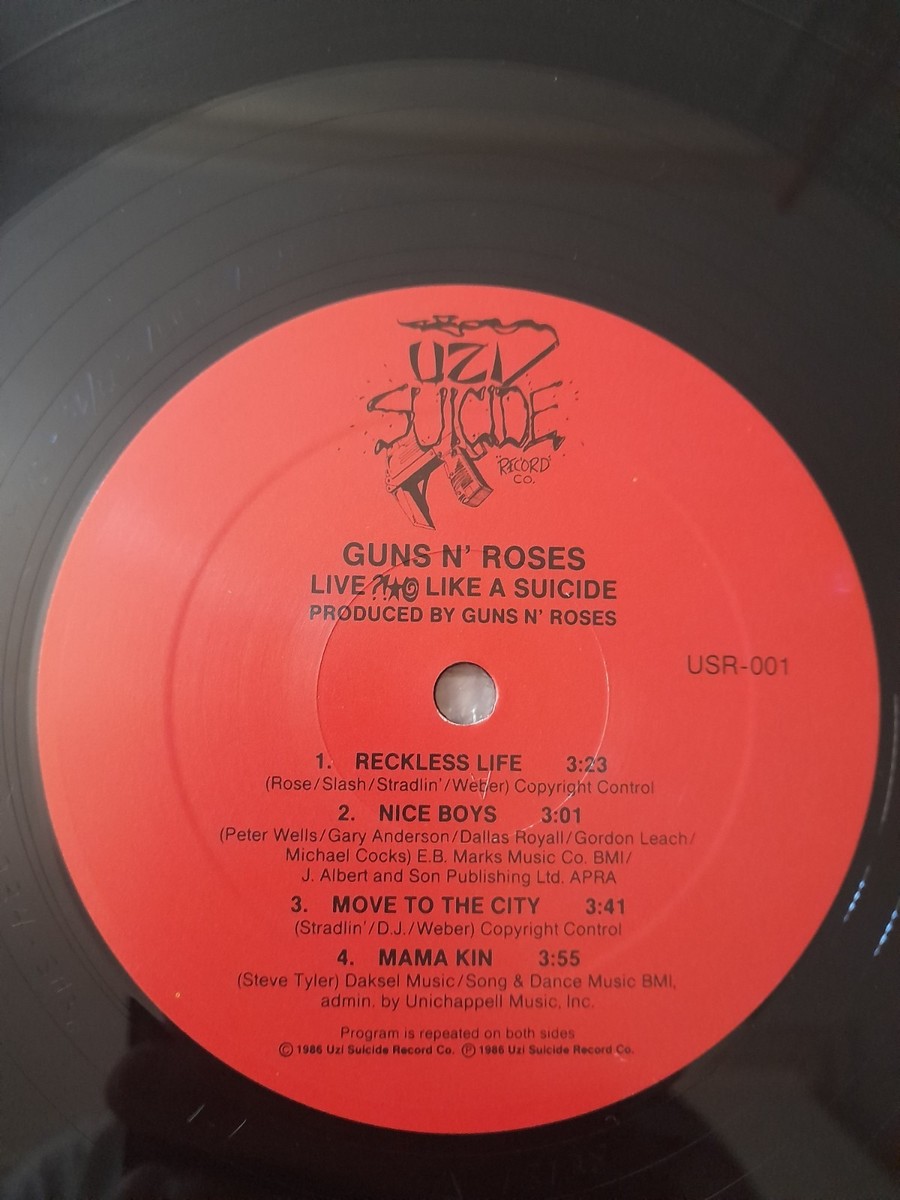 Guns N Roses Live Like a Suicide 1986 First Pressing | eBay UK