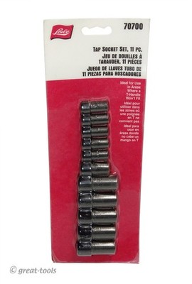 LISLE TOOLS TAP HOLDER SOCKET SET #70700 – holding sockets – taps