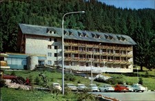 Hotel Braduli Poiana Brasov Romania vintage postcard o928
