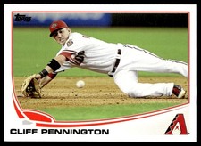 2013 Topps Update Cliff Pennington Arizona Diamondbacks #US37