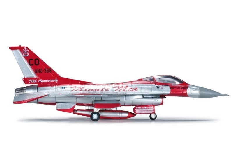 Herpa Wings 1:200 Lockheed F-16C Fighting Falcon "Minute Men"Colorado ANG 554725