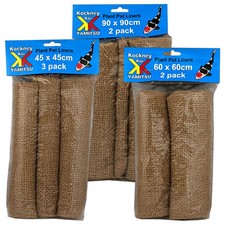Kockney Koi Hessian Plant Pot Liners Lining for Marginal Pond Garden Fish Koi