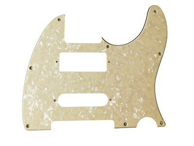 Pickguard 8 Fori Pickguard Per Fender Telecaster USA/MIM Stile Anni '60 - Standard 8 Fori, Nuovo Nella Confezione Ricambio Chitarra Telecaster