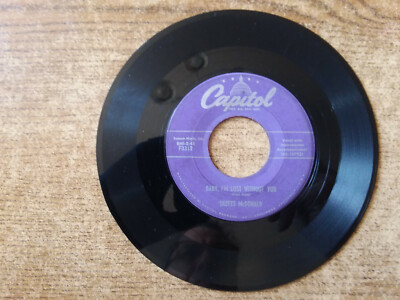 1956 GOOD+Skeets McDonald-Baby, I'm Lost Without You/I GOT A NEW FIELD TO PLOW45