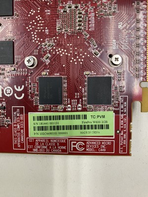 SAPPHRE AMD FrePro W600 2GB GDDR5 Graphcs Card | eBay