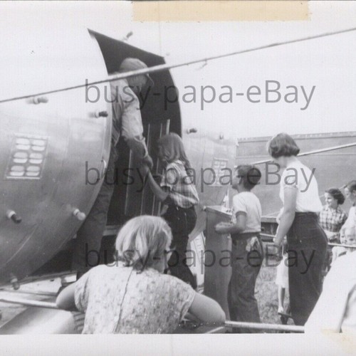 1951 Roll A Whirl Carnival Ride Fair Floodwood Minnesota Photograph