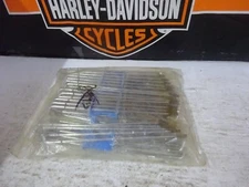 HARLEY BT'S XL'S  CUSTOM'S Rpl CHROME 19" SPOKE AND NIPPLE SET For ALUM Hub 2