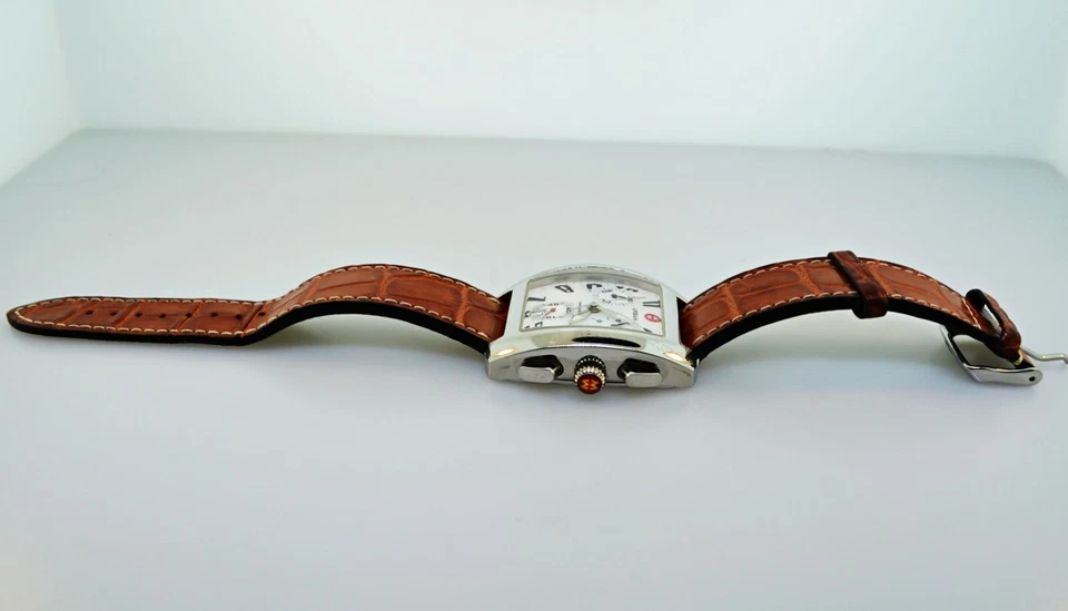 Michele "URBAN" Stainless Steel, Chrono, Day-Date Unisex Watch - image 2 of 4