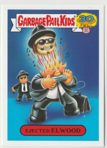 2015 Topps Garbage Pail Kids 30th Anniversary Ejected Elwood Blues Bros GPK 3761 - Photo 1/2