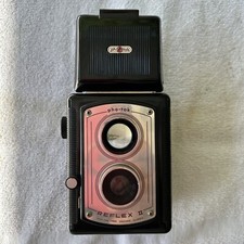 Clean condition, RARE Vintage 1950's Reflex II PHO-TAK Twin Lens Box Camera