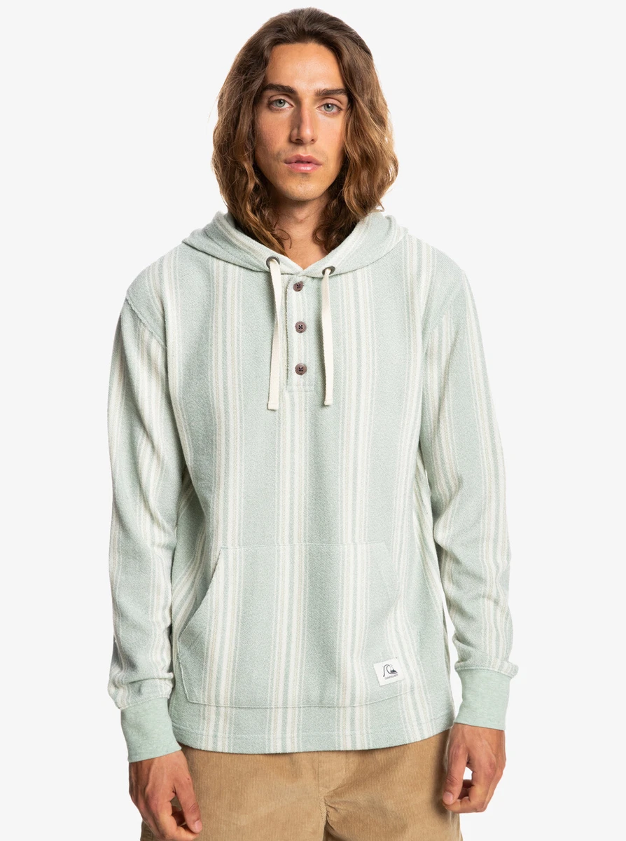 Baja henley hoodie clearance
