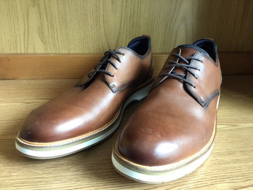 cole haan williams taupe plain toe oxford shoes