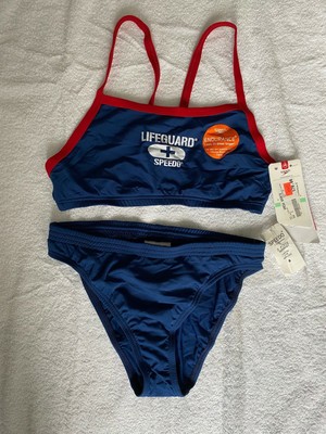 navy blue lifeguard swimsuits