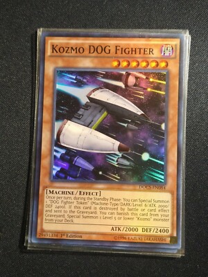 Yu-Gi-Oh! Kozmo DOG Fighter DOCS-EN084 1st Edition Super Rare NM