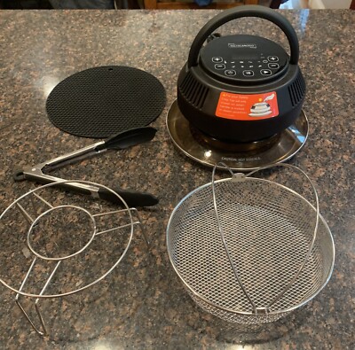 MICHELANGELO 8in1 Air Fryer Lid MICHLINCRT-01 for Pressure Cooker 6-8 Quart  READ