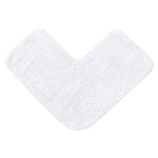 Corner Shower Mat 70 x 35cm - 100% Cotton L-Shaped Bath Mat Supersoft, Absorbent
