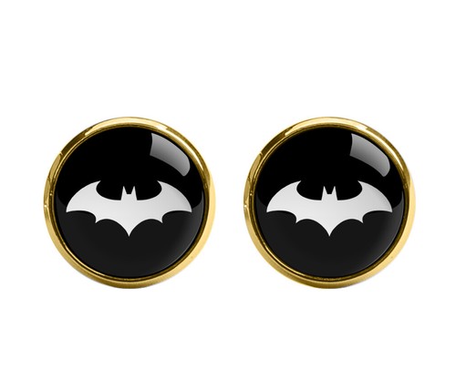 Cool Batman Men Woven Skinny Groom 2.5" Party Tie Necktie Cufflink Cuff Link - Picture 26 of 29