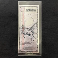 2027 1 Zombucks World Kangaruin Silver Note 1/1000 ounce .999 Silver
