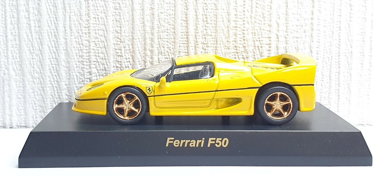 Kyosho 1/64 FERRARI F50 YELLOW diecast car model CUSTOM | eBay